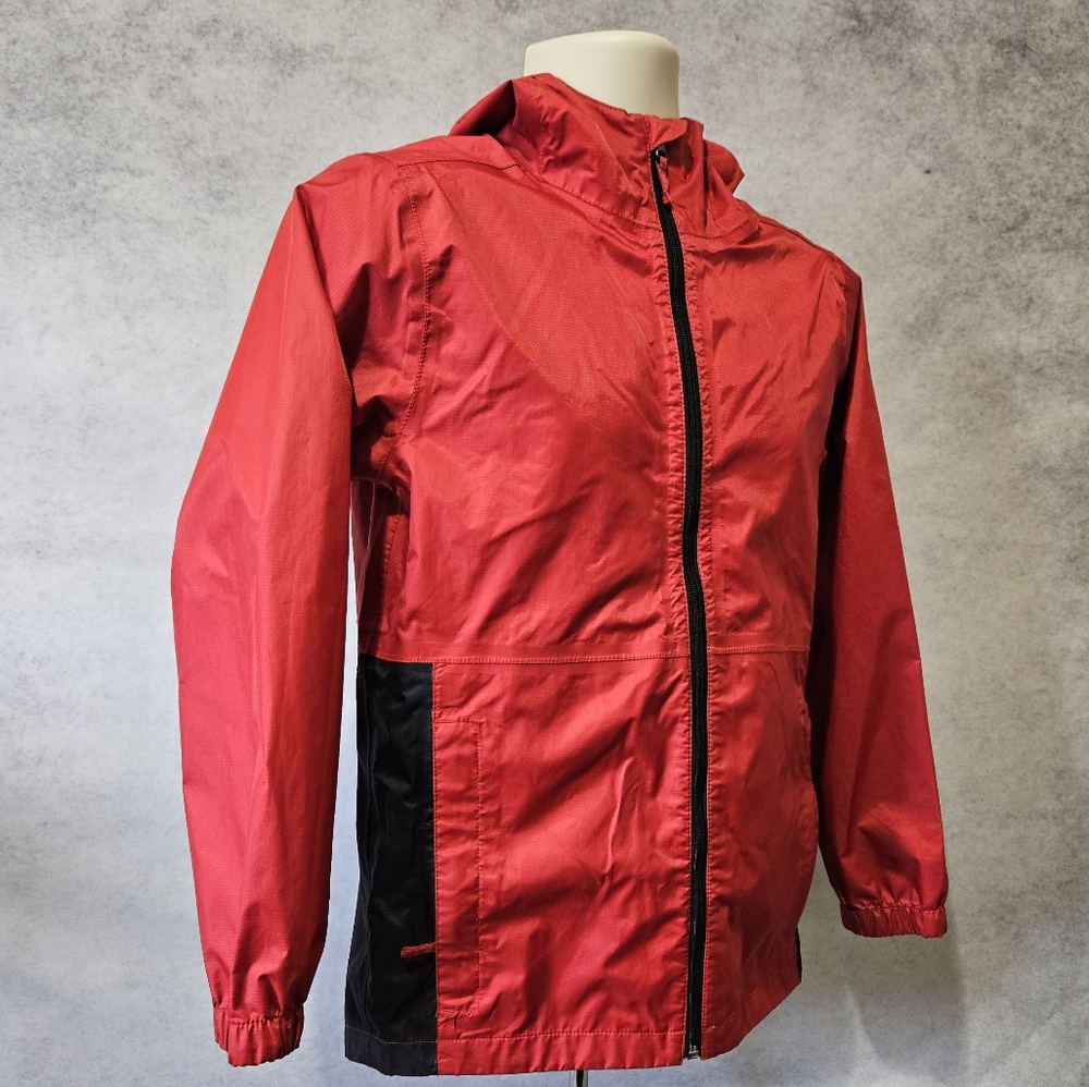 Rugged Exposure Red Packable Waterproof Rain Jacket - Picture 5 of 9
